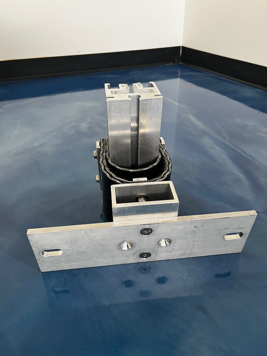 WOOD/ALUMINUM DOCK MOUNTING PLATE