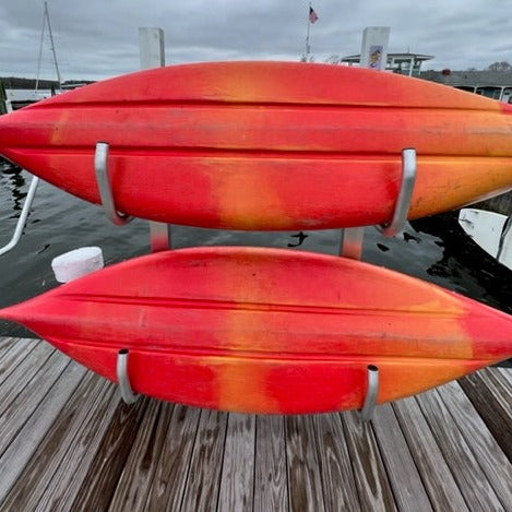 Double Kayak Storage Rack
