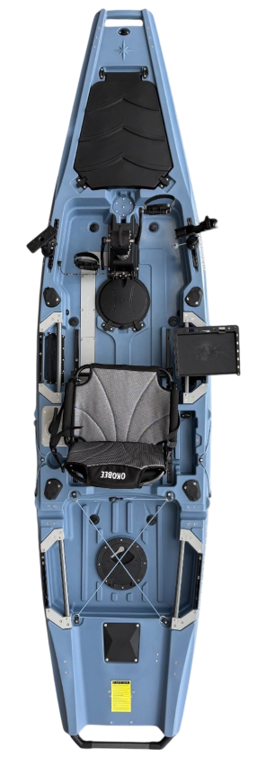 Okobee 12' Vortex 360 Pedal Drive (Pre-Order & Save) - Glacier Blue