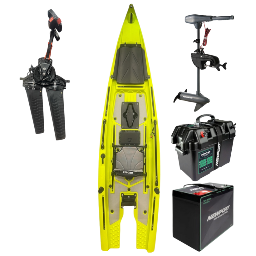 13' Sentinel Newport Motor Bundle - Lemon Bay Yellow