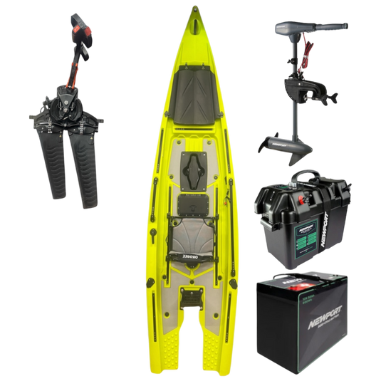 13' Sentinel Newport Motor Bundle - Lemon Bay Yellow
