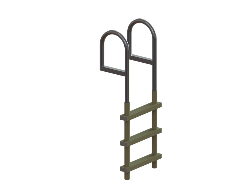 SeaStep STEP-100 Barnacle-Free Dock Ladder Upper Section