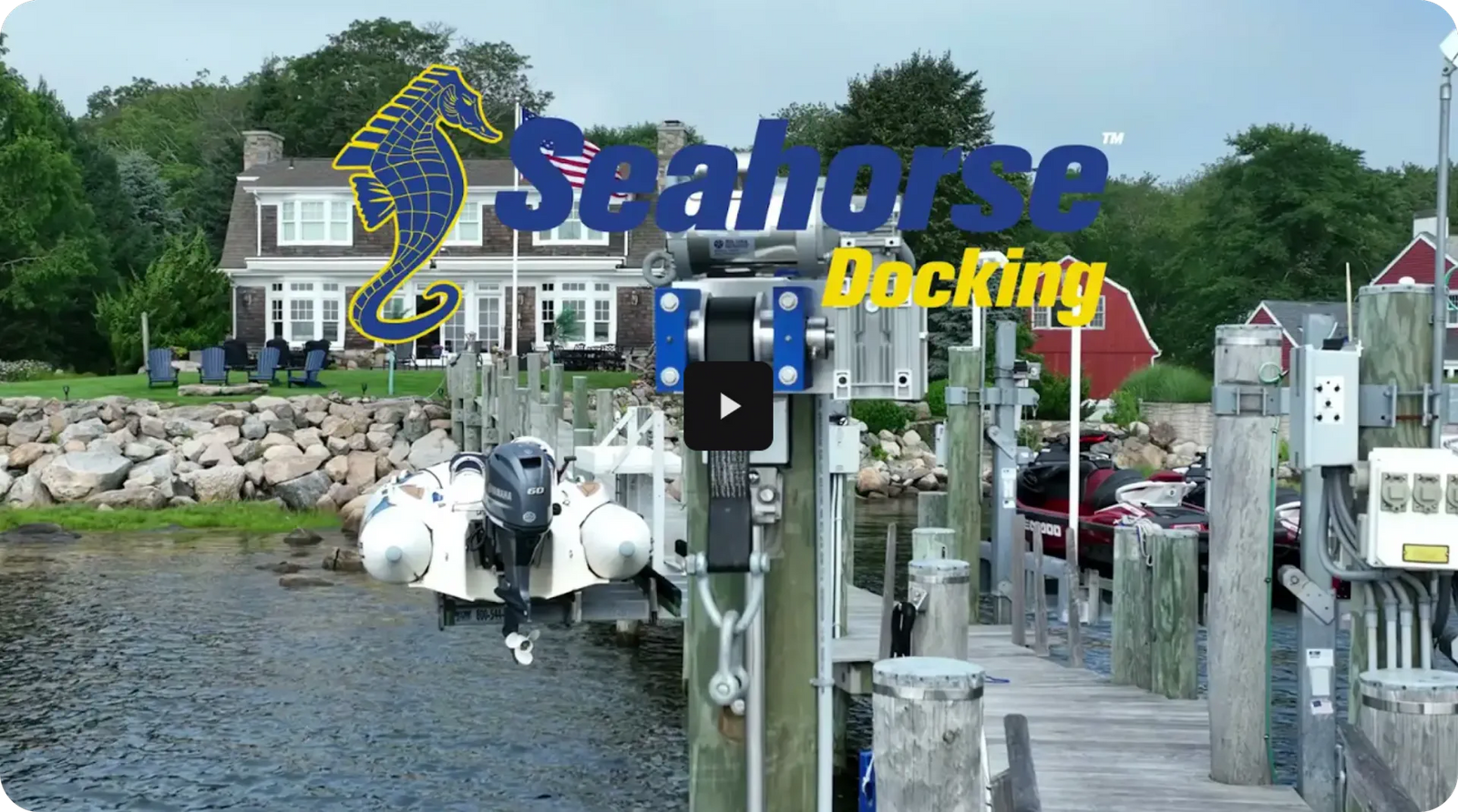 Lift A Dock 6000 raising a floating dock