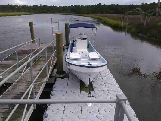 Floating Panga Style Boat Lifts