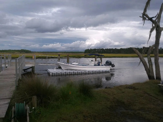 Floating Panga Style Boat Lifts
